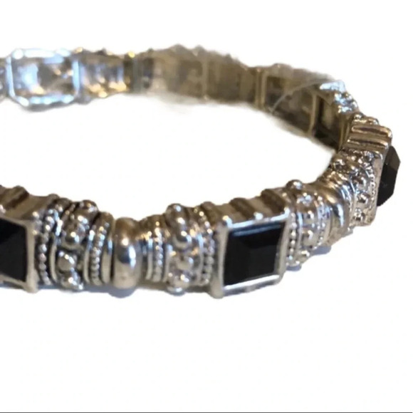 BRACELET NEW WOMENS STRETCH COSTUME JEWELRY SIMMER CASUAL WEDDING ONE SIZE - Picture 2 of 6